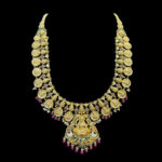 Divine Lakshmi Kasu Coin Gold Necklace