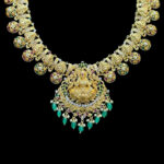 Regal Lakshmi Ruby & Emerald Gold Haram