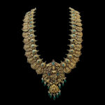 Divine Lakshmi Kasu Antique Gold Temple Haram