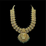 Divine Lakshmi Kasu Temple Gold Haram