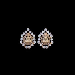 Divine Lakshmi Diamond Studs