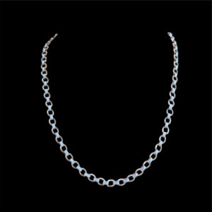 Classic Two-Tone Gold Rolo Chain