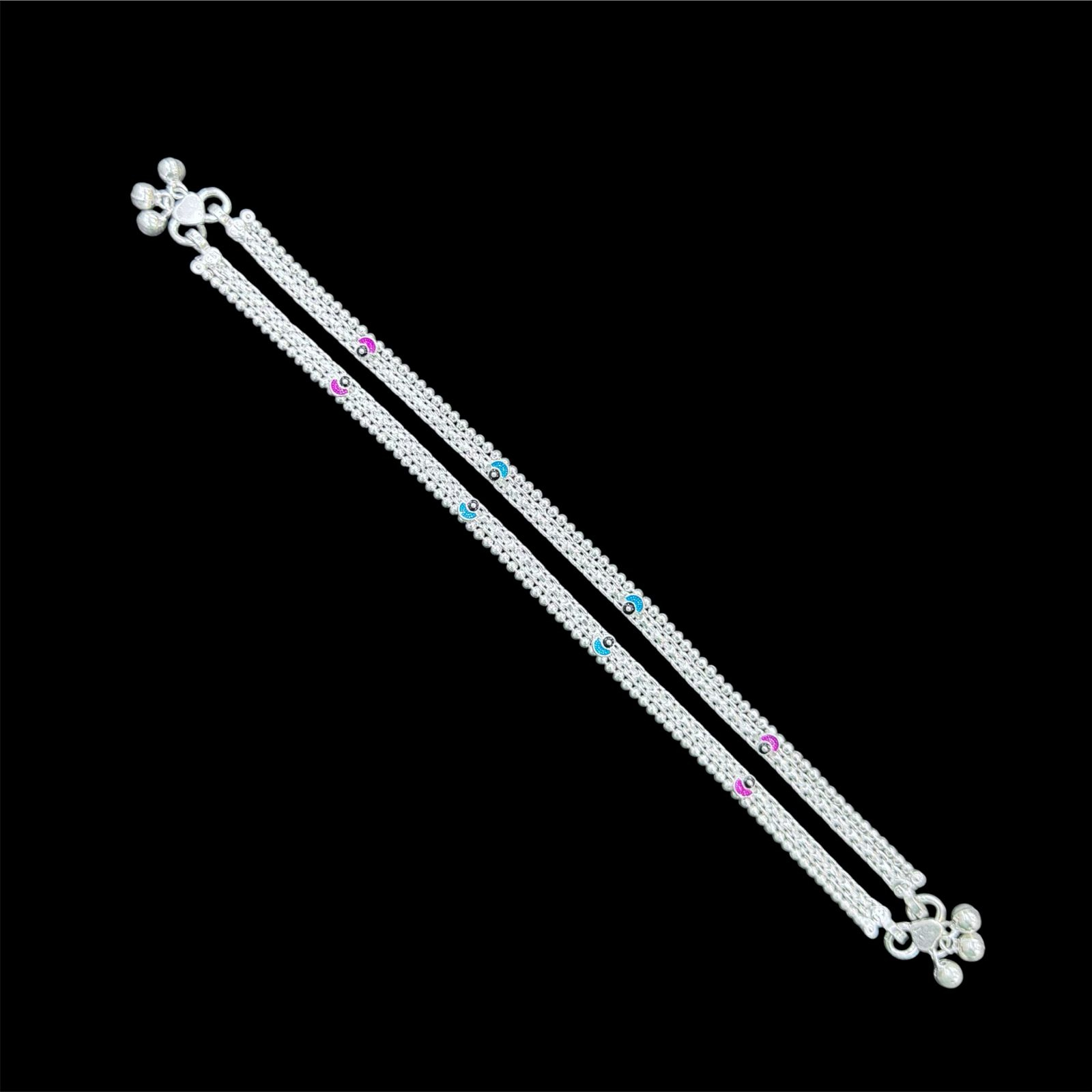 WhatsApp Image 2026-06-19 at 5.59.57 PM Ornate Silver Bead Anklets