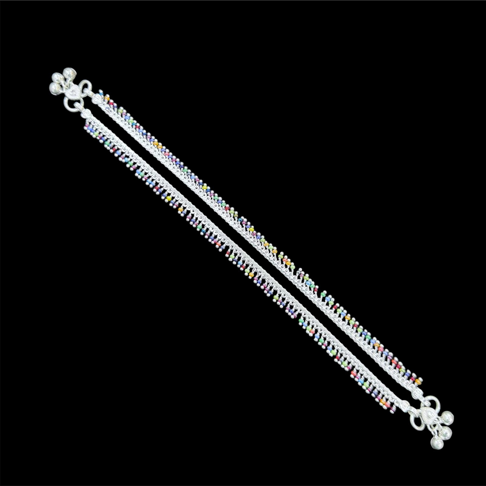 WhatsApp Image 2026-06-19 at 6.00.07 PM Ornate Silver Beaded Ghungroo Anklets