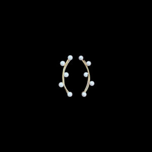 Dainty Pearl Gold Ear Cuffs