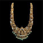 Majestic Nakshi Antique Gold Bridal Haram