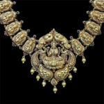 Divine Lakshmi Nakshi Antique Gold Haram