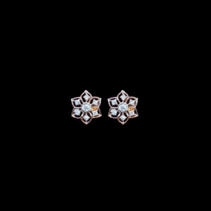 Radiant Diamond Starburst Studs
