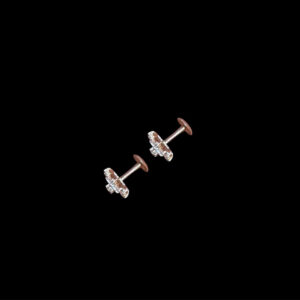 Radiant Diamond Kite Studs