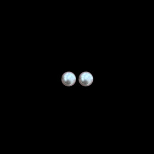 Classic Round Pearl Studs