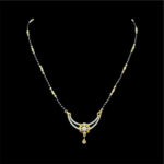 Elegant Diamond Mangalsutra Chain