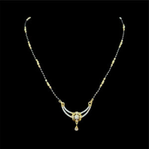 Elegant Diamond Mangalsutra Chain