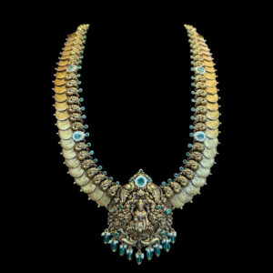 Divine Lakshmi Kasu Mala Gold Necklace