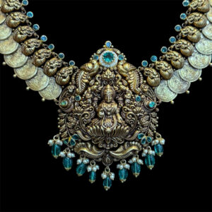 Divine Lakshmi Kasu Mala Gold Necklace