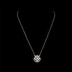 Elegant Diamond Black Bead Mangalsutra