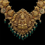 Majestic Lakshmi Nakshi Gold Haaram in 22 KT gold by Gold Palace, Nellore