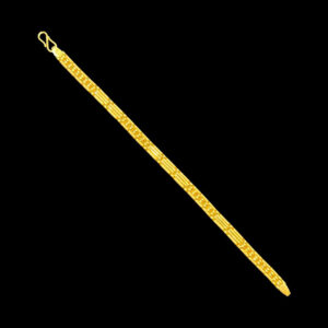 Graceful Bead-Station Bar Gold Bracelet in 22 KT gold by Gold Palace, Nellore